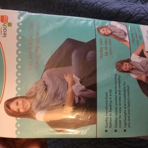 Luxi Gray Nursing Cover